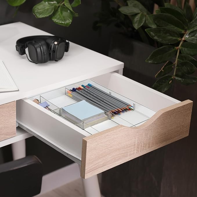 Adjustable Clear Drawer Organizer