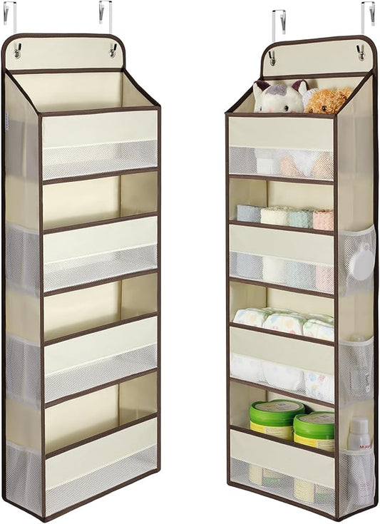 Hanging Over the Door Organizer 1 Pack, 35.2lbs Load Toy Stuffed Animal Storage