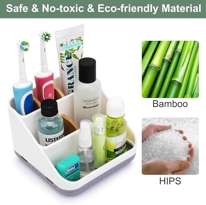Bathroom Toothbrush Holders for Countertop