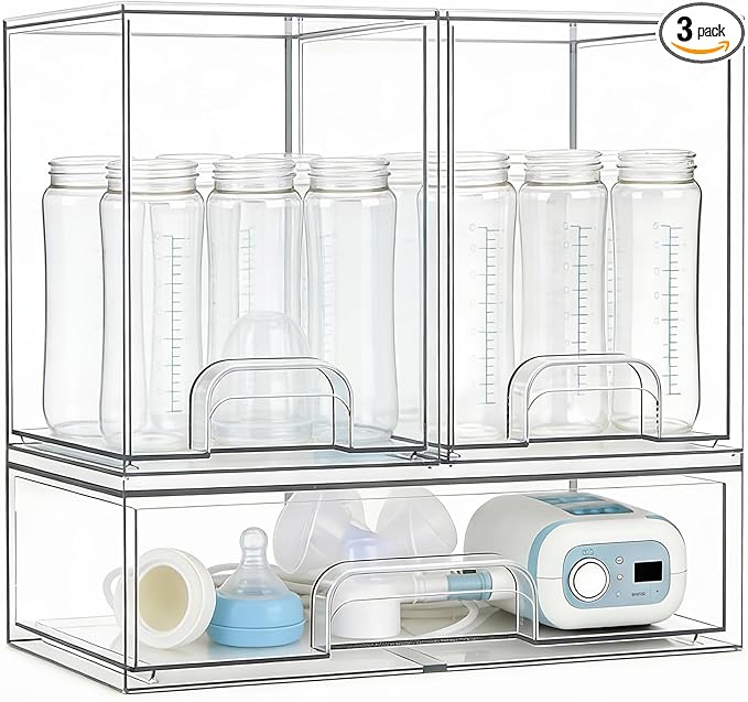 Baby Bottle Organizer, 3-Piece