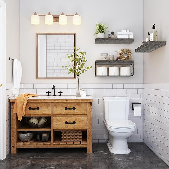 Bathroom Shelves Over Toilet, 019-GY3