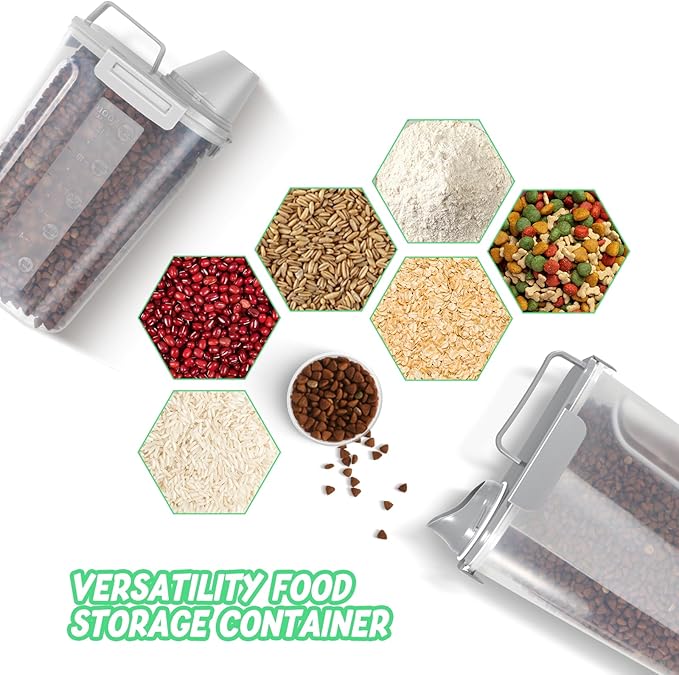 Dog Food Storage Container, Upgraded Large Nozzle BPA-free