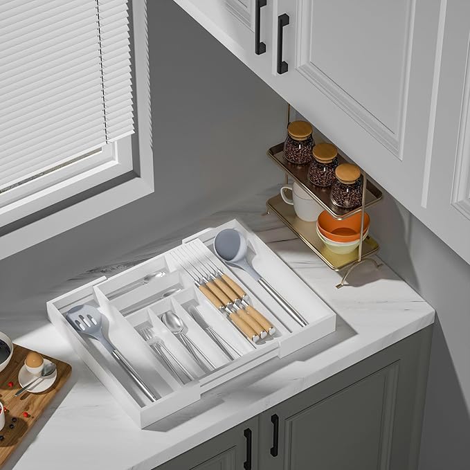 Bamboo-Silverware-Drawer-Organizer-Kitchen, White