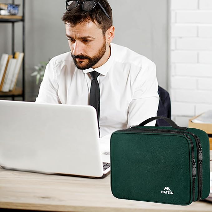 Electronics Travel Organizer, Peacock Blue