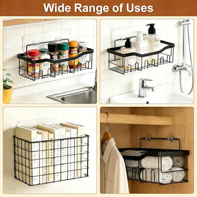 5 Pack Shower Caddy Adhesive Replacement