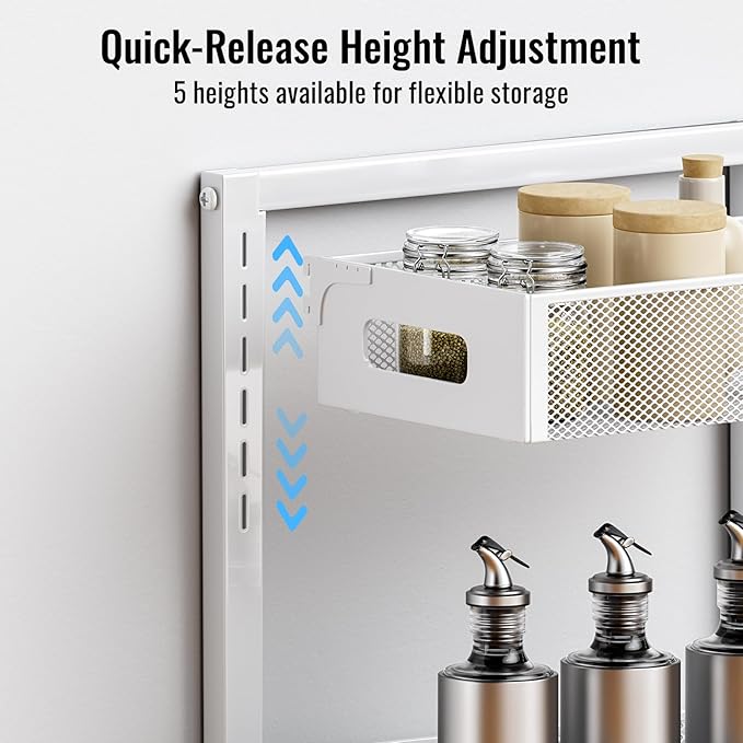 Full Metal Under Sink Organizer, Pull Out Cabinet Organizers and Storage