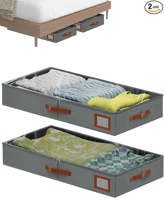 4 Inch Under Bed Storage Containers