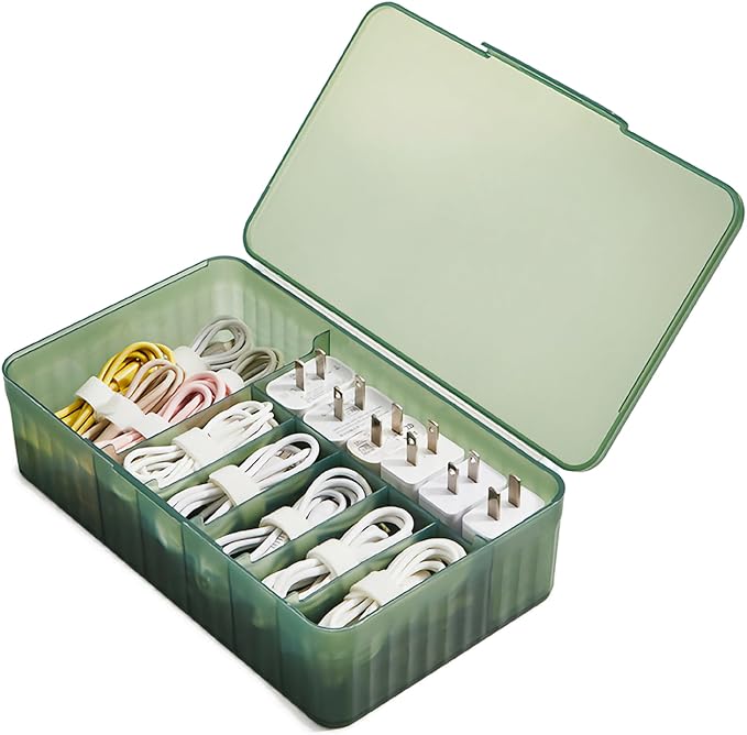 Cable Organizer Box Extra Wide