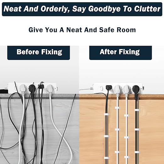 1000 Pcs 8mm Cable Clips Nail in Cable Clips Flat Ethernet Cable Wall Clips Cable Tacks Coax Cable Clip Speaker Wire Clips Cable Nails for Cords Cat5/Cat5e/Cat6/Cat7 RJ45 Cord Clips