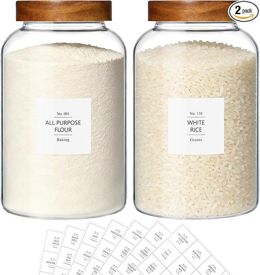 1 Gallon Large Glass Jars With Airtight Lid
