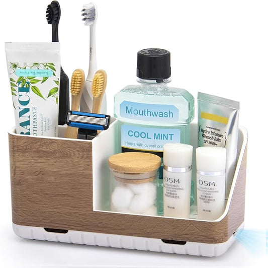 Toothbrush Holders for Bathrooms Countertop Organizer and Storage