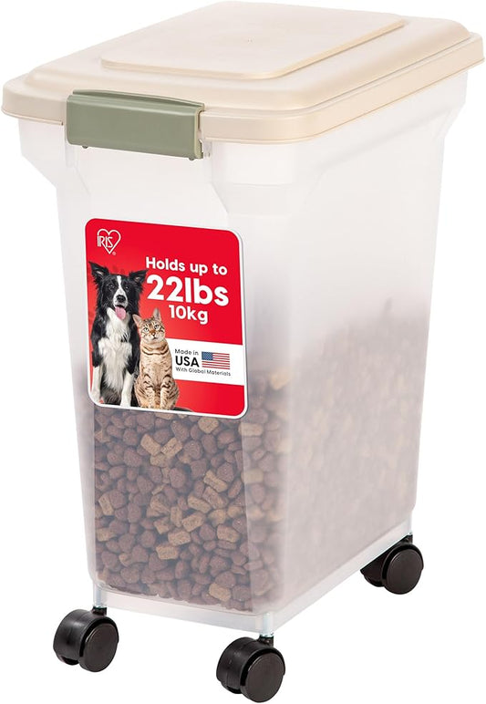 USA Airtight Dog Food Storage Container, WeatherPro, Up to 22 lbs
