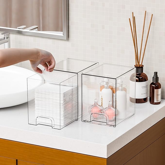 7.6" H Baby Bottle Organizer for Cabinet