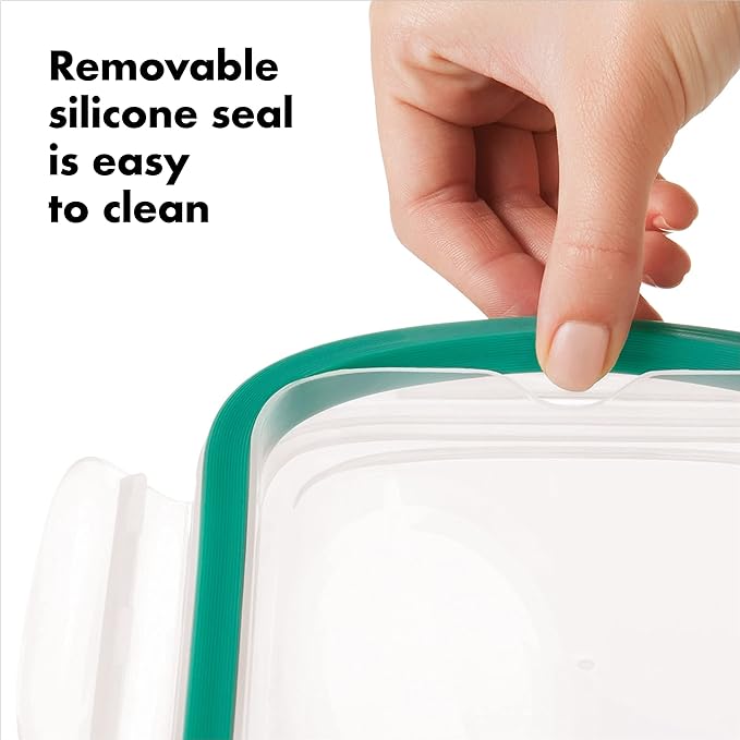 OXO Good Grips 1 Cup Smart Seal Glass Round Food Storage Container (Pack of 2)
