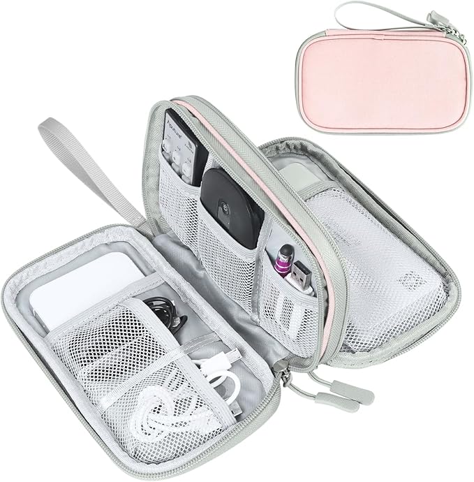 Electronic Organizer, Earphone-Light Pink