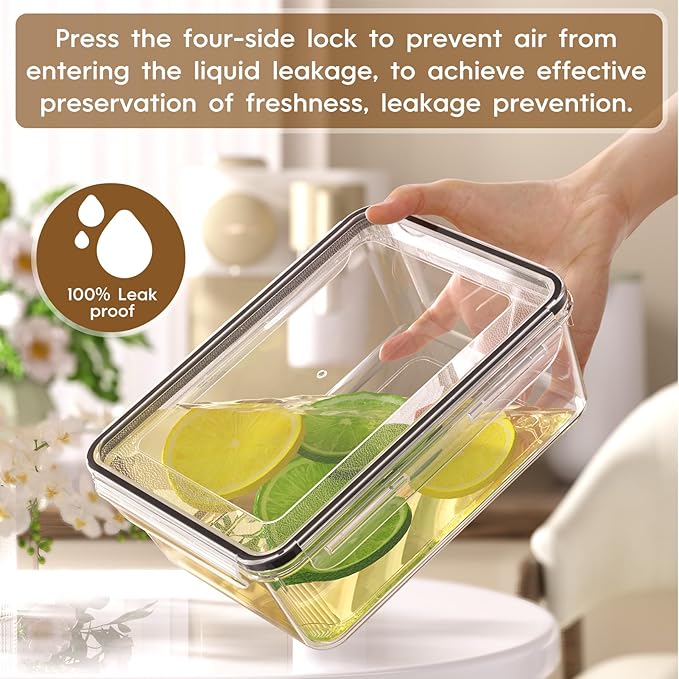 70 PCS Food Storage Containers with Lids Airtight (35 Containers & 35 Lids)