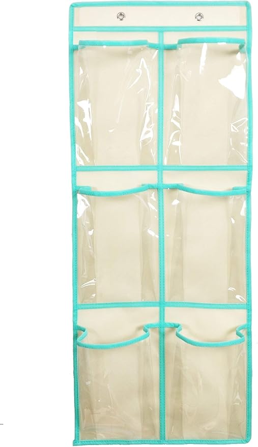 Over The Door Shoe Organizer Hanging Narrow Closet Door Shoe Storage Large Clear