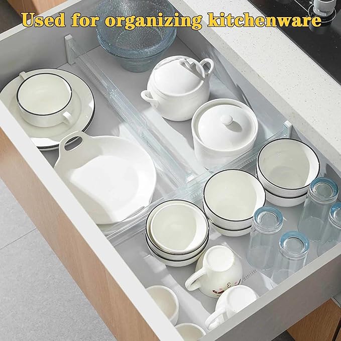 12 Pcs Drawer Dividers for Clothes