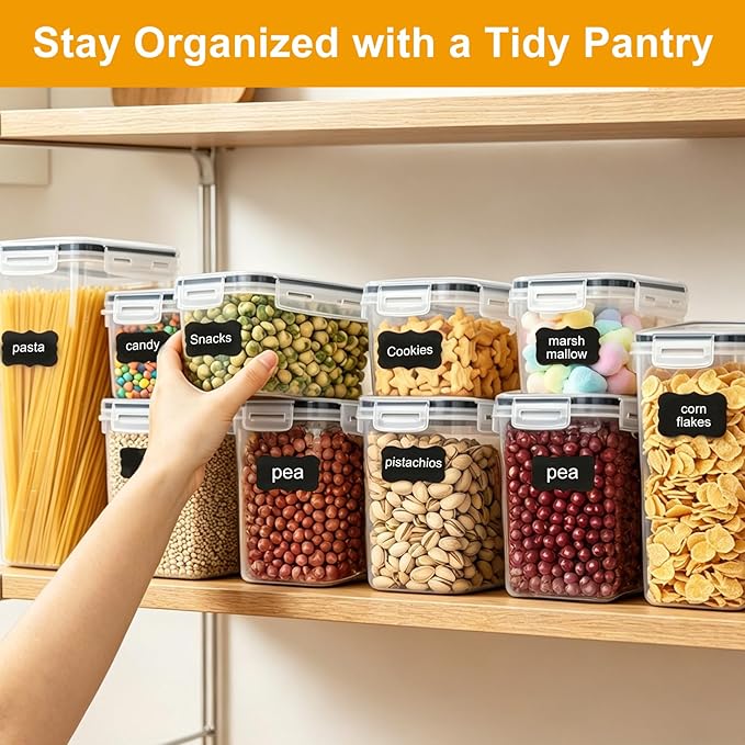 32 Pack Airtight Food Storage Containers with Lids