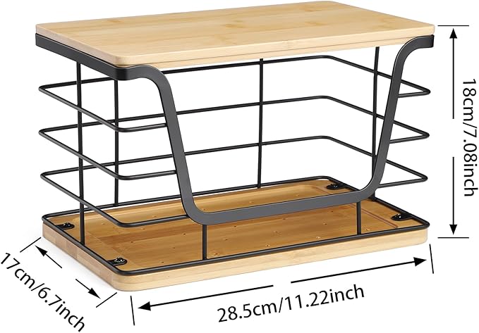 Large Wire Basket for Kitchen Pantry
