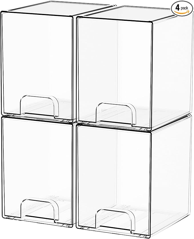 7.6" H Baby Bottle Organizer for Cabinet