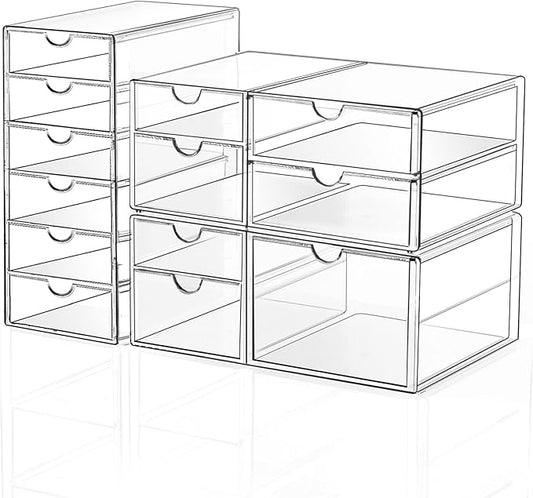 Makeup Drawer Storage Organizer with 13 Drawers
