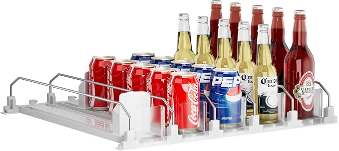 Drinks Organizer for Fridge and Pantry