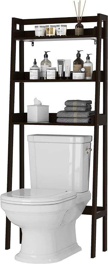 Over The Toilet Storage, 3-Tier Bathroom Shelves Over Toilet