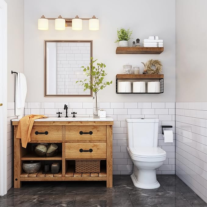 Bathroom Shelves Over Toilet, 019-BN2