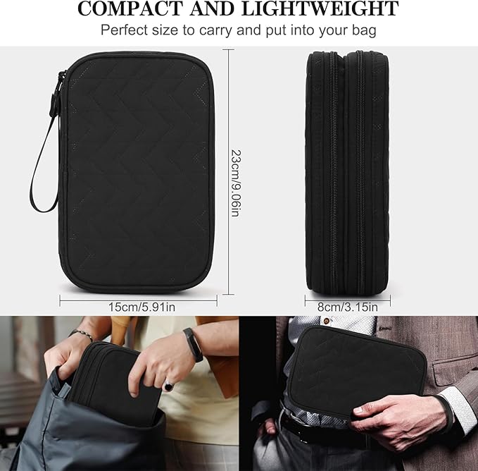 Electronic Organizer, Pattern Black