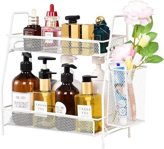 Countertop organizer for bathroom counter, Bathroom organizers and storage