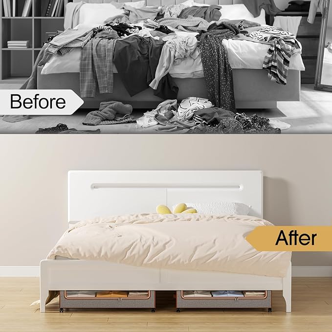 Under Bed Storage with Wheels, Shoes