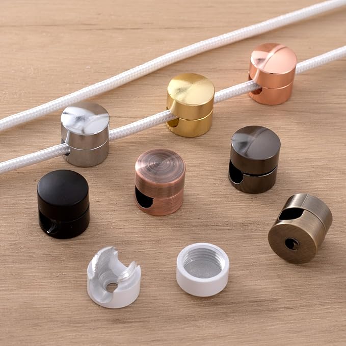8 Sets Charger Holders for Cords, 8 Colors Adjustable Cable Anchor Holders