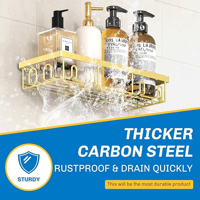 Shower Caddy 9 Pack, Yellow 9 Pack