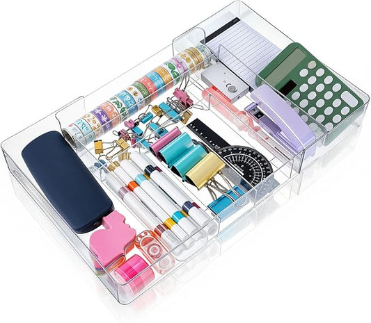 Expandable Acrylic Drawer Organizer
