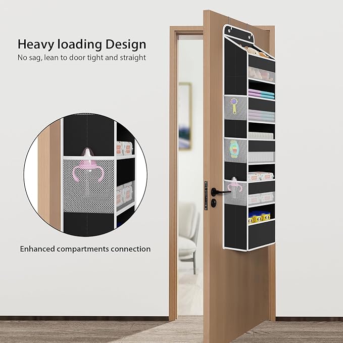 Hanging Storage Organizer Nursery Closet Cabinet Baby Storage with 5 Large