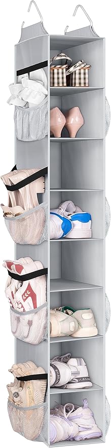 LAMB 8 Shelves Hanging Shoe Rack Hanger