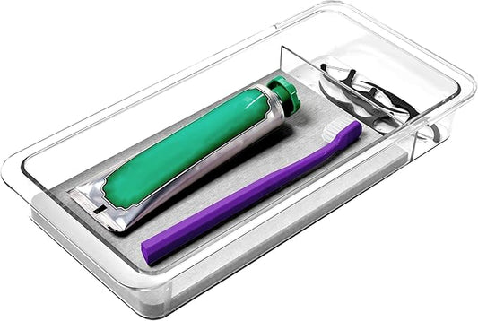 Madesmart Dental Tray Drawer Organizer with Drying Stone