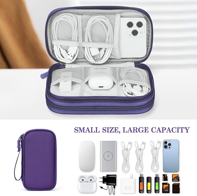 Electronic Organizer, Earphone Purple