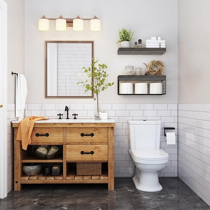 Bathroom Shelves Over Toilet, 019-GY2