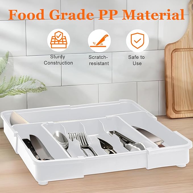 Expandable Silverware Drawer Organizer