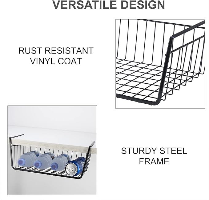 Undershelf Wire Storage Basket