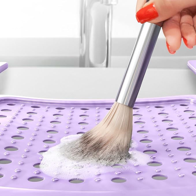 Sink Topper Bathroom Counter Cover & Storage Saver, Large - Lavender