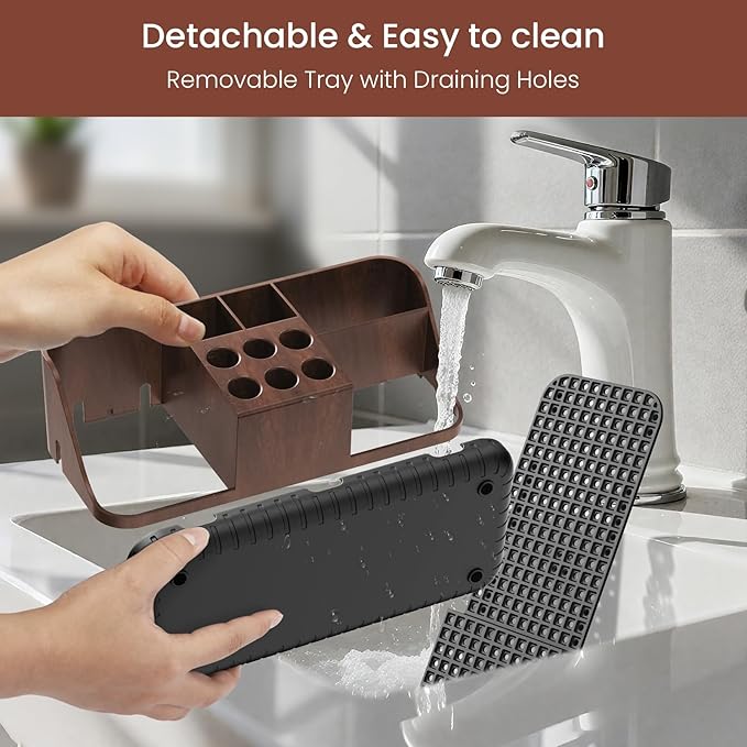 Bathroom Counter Organizer for Vanity & Sink Storage