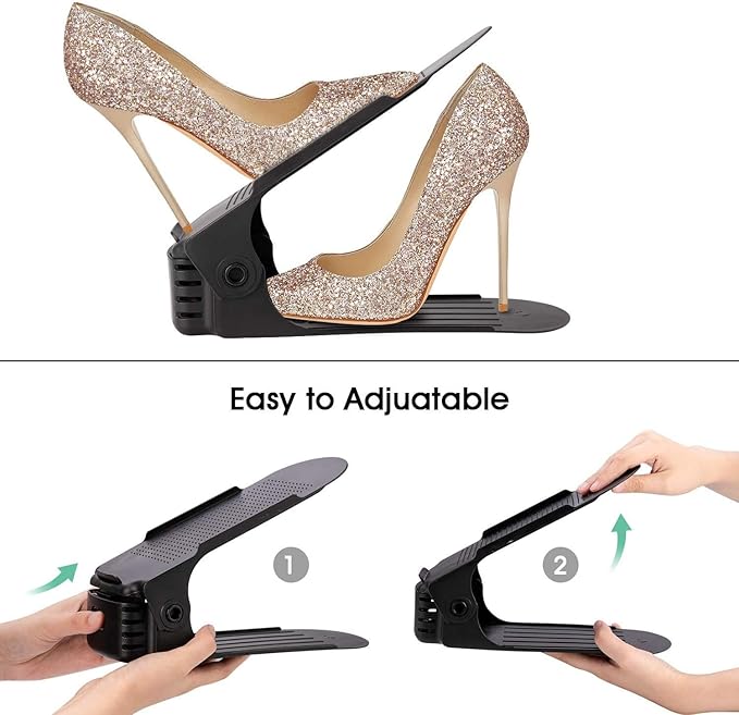 Closet Shoe Organizer, Shoe Storage Organizer Shoe Rack for Closet Organization