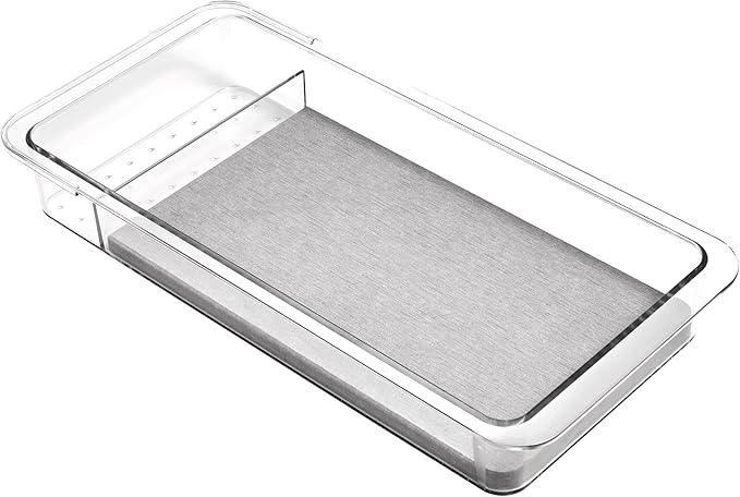 Madesmart Dental Tray Drawer Organizer with Drying Stone