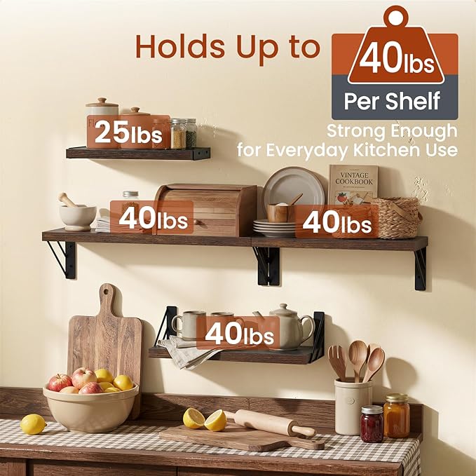 Wall Shelves for Bathroom Decor
