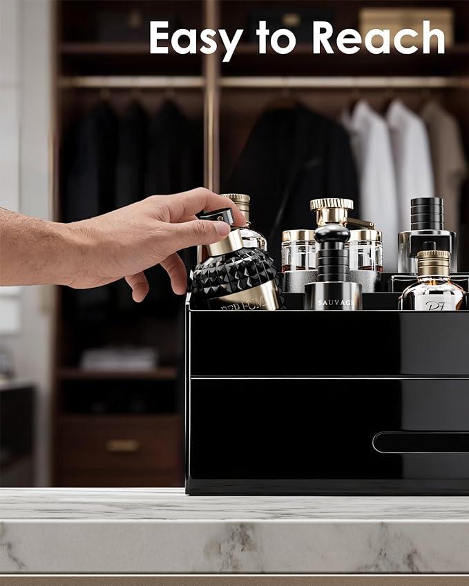 Cologne Organizer with Drawer, Cup