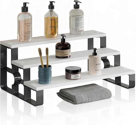 Cologne Organizer for Women, 3 Tier Bathroom Organizer, Makeup Organizers