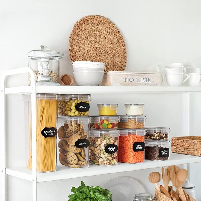 24 Pack Airtight Food Storage Containers with Lids